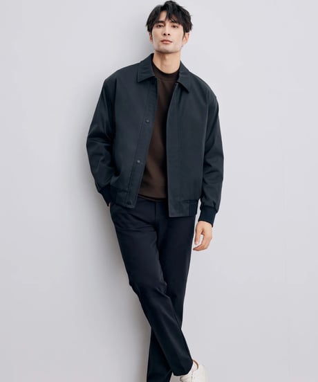 modal cotton high neck shirt /3color　SH2331