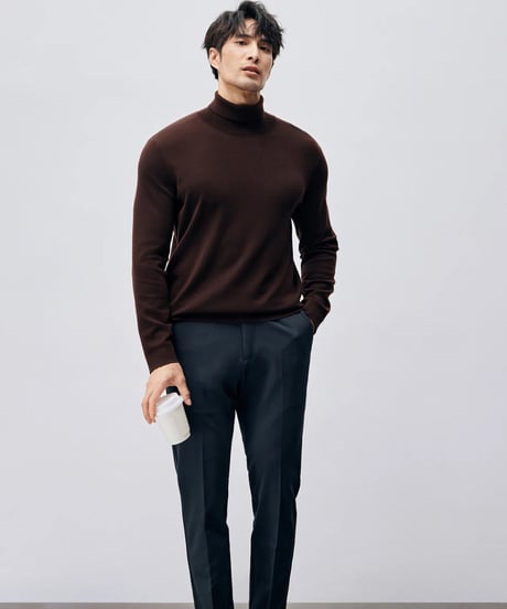 warm casual slim pants /2color　SH2432