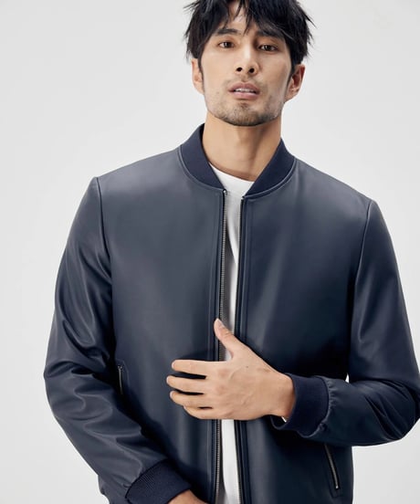 jacket lamb leather 100% /2color　SH2286