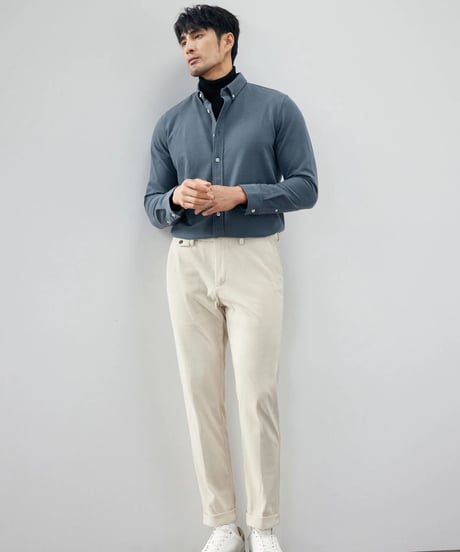 stretch shirt /2color　SH2262