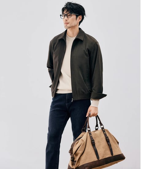 zipper jacket corduroy /2color SH2662