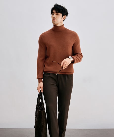sweater turtleneck wool /3color　SH2608