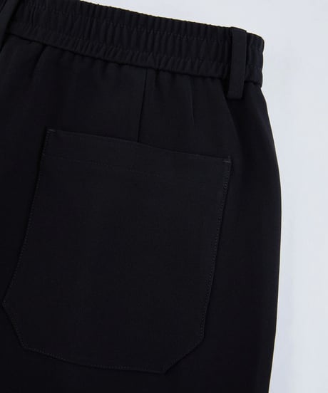 casual pants with elastic waistband straight fit　SH2125