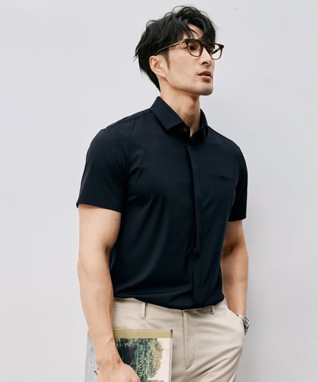 Ice silk cool shirt /2color　SH2543