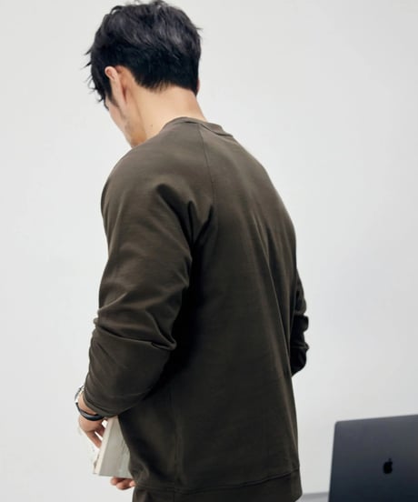 basic cotton round neck T shirt /4color　SH2284