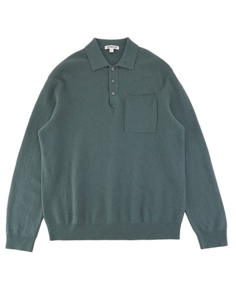 Cashmere wool lapel sweater /2color　SH2388