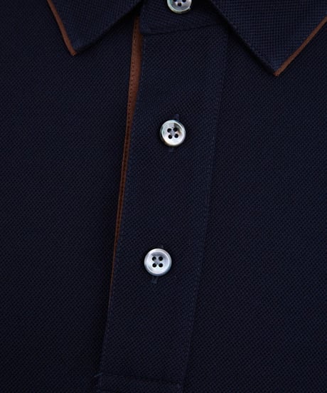 cotton polo shirt /2color　SH2297