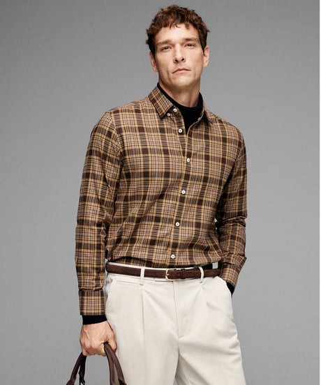 check shirt cotton　SH2635