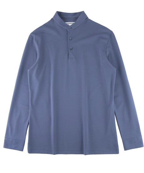cotton henley collar t shirt /2color　SH2153