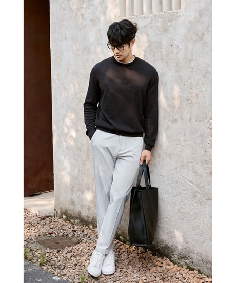 tapered stretch pants /2color　SH2003