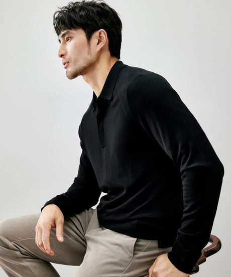 wool raglan sleeve sweater /2color　SH2268