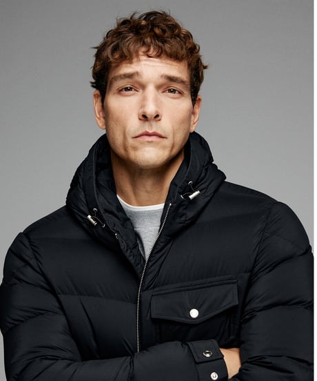 white goose down jacket /2color　SH2619