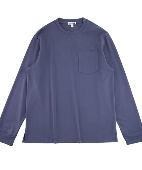 basic cotton round neck T shirt /4color　SH2284