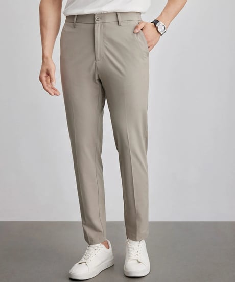 mulberry silk stretch casual pants /2color　SH2076