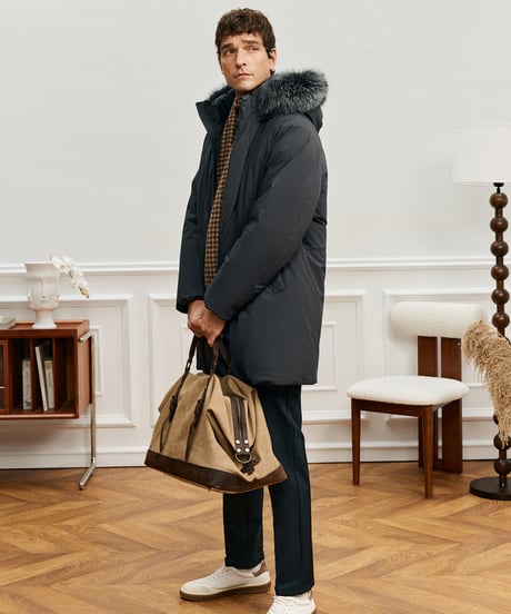 down jacket parka medium white goose　SH2700