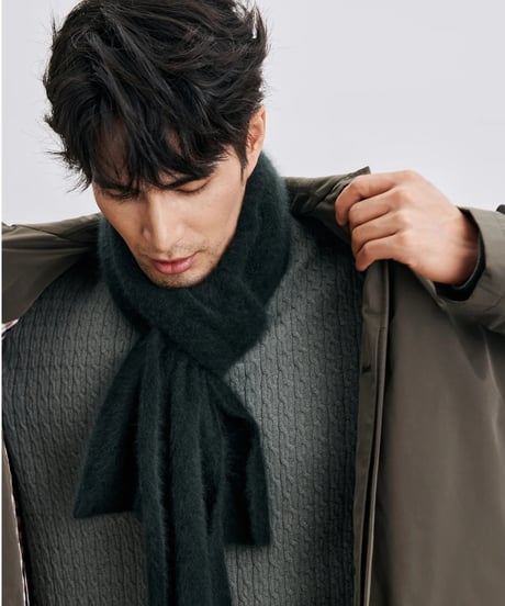 cotton mid coat jacket /2color　SH2415
