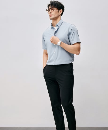 men's casual shirts wrinkle-resistant /4color　SH2471