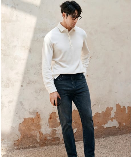pile lapel shirt /2color　SH2385