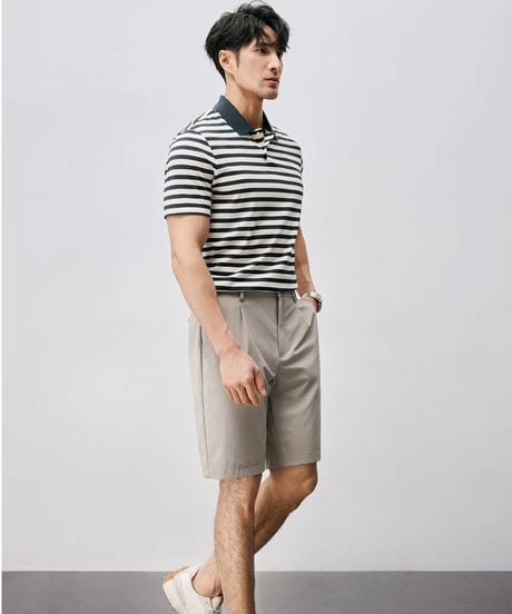 single pleat cool shorts /2color　SH2475