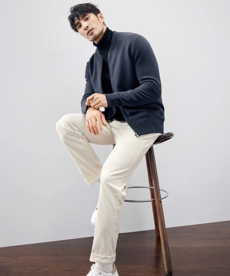 jacket knit cardigan cashmere /2color　SH2257