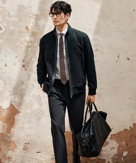 modal wool stretch slim pants /2color　SH2334