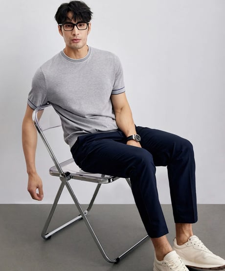 slim ankle pants /2color　SH2066