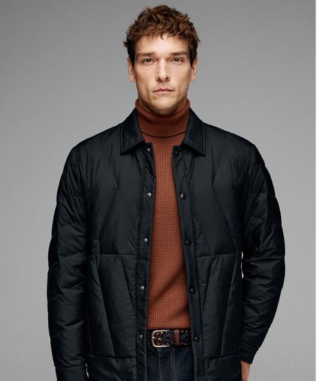 white goose down short down jacket /2color　SH2643