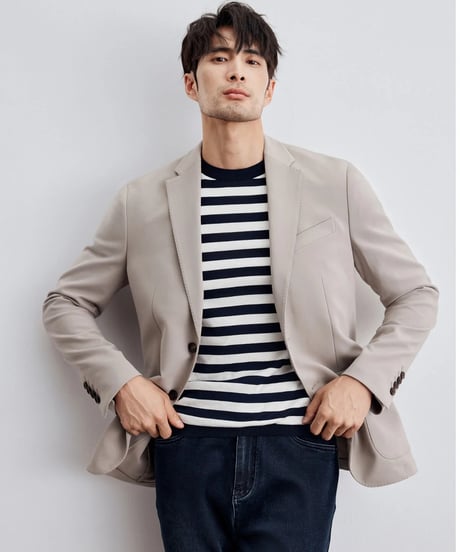 wool casual suit jacket /2color　SH2292