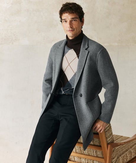 coat suit wool silk　SH2568