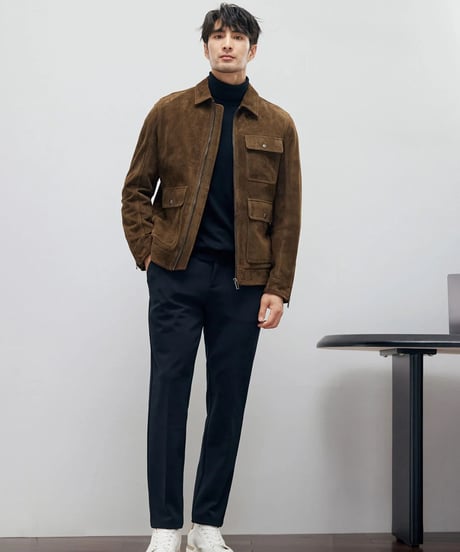 suede leather jacket　SH2181