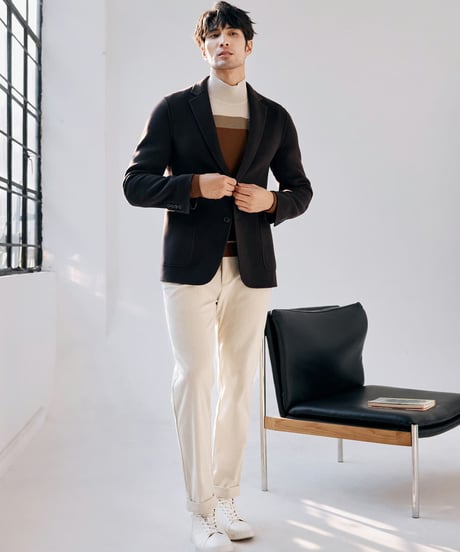 cashmere wool casual jacket /2color　SH2368