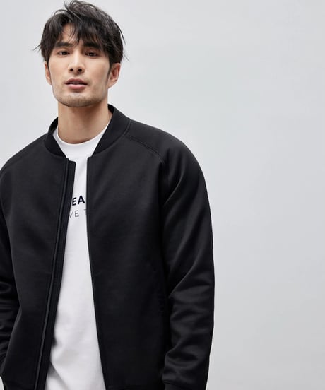 zipper knit jacket /2color　SH2150