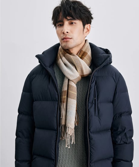 white goose short down jacket　SH2429