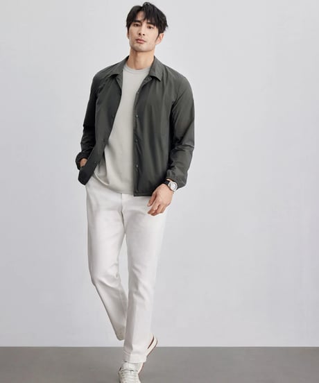 white denim jeans pants　SH2077