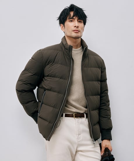 coat down jacket stand collar /2color　SH2600