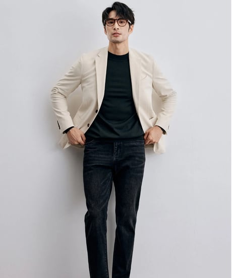 corduroy slim casual jacket /2color　SH2314
