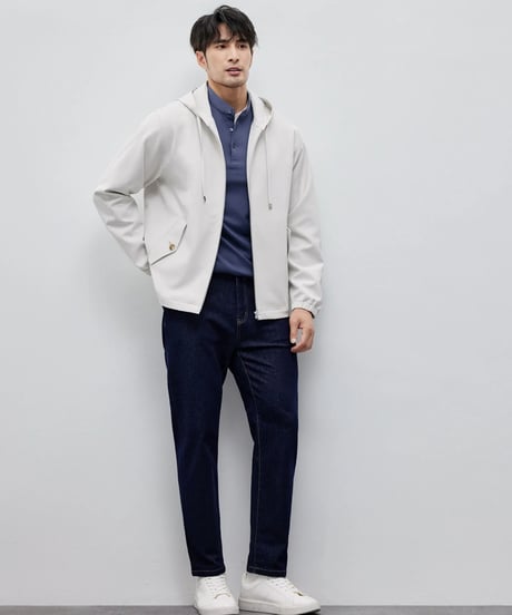 cotton henley collar t shirt /2color　SH2153