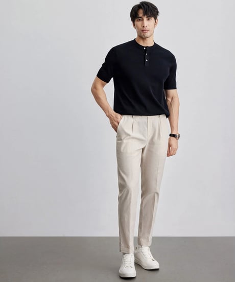 casual straight pants /2color　SH2088