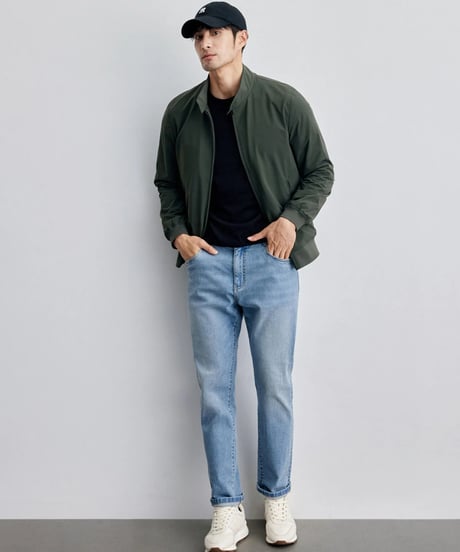 stand collar jacket /2color　SH2139