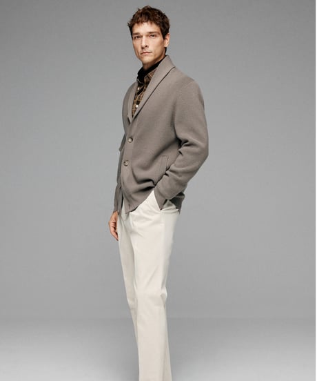 wool knit cardigan jacket /3color　SH2645
