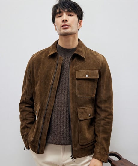 suede leather jacket　SH2181