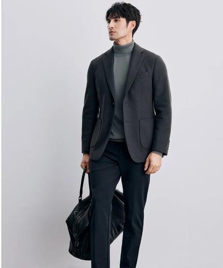 modal wool stretch slim pants /2color　SH2334