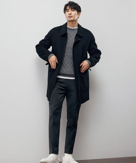 warm slim casual pants /2color　SH2209