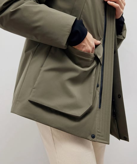 white goose down jacket　SH2185
