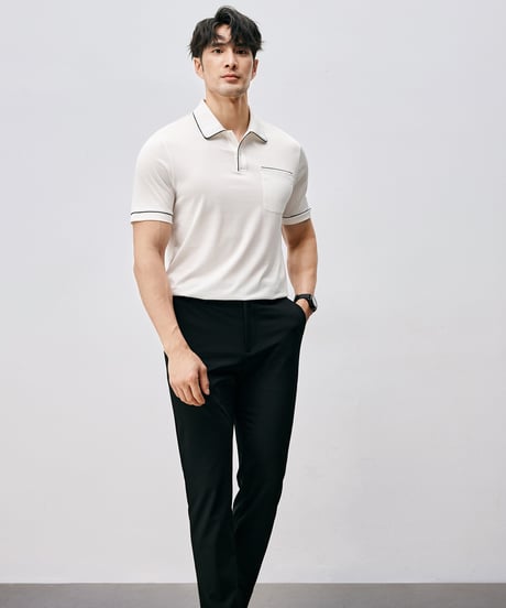 supima cotton polo shirt /2color　SH2545