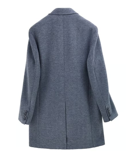 wool mid-length coat jacket　SH2435
