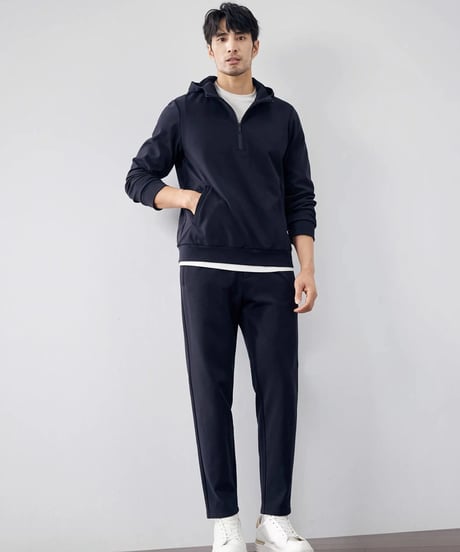 sweatpants elastic waist casual /2color　SH2245