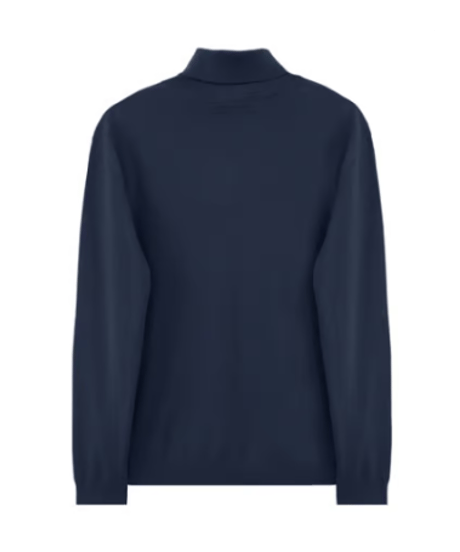 sweater turtleneck washable wool business /7color　SH2598