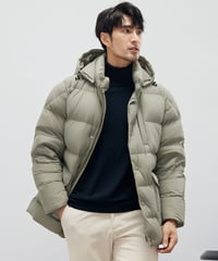 white goose down jacket /2color　SH2202