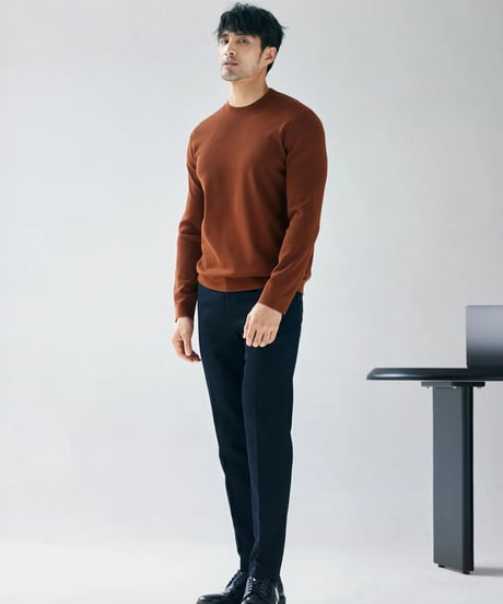 wool high neck sweater /4color　SH2258